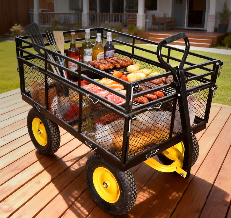 Custom High-Side Material Carts