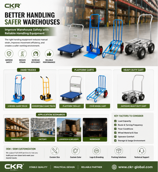 How to Improve Warehouse Safety with Better Handling Equipment
